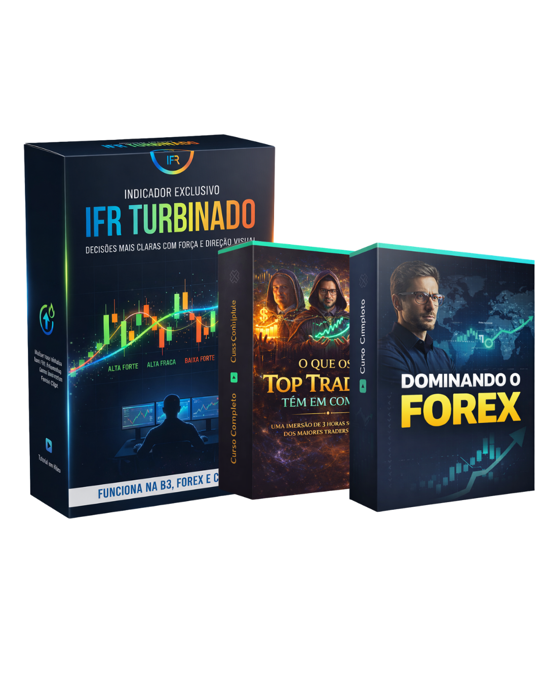 IFR Turbinado + Imersão Top Traders + Dominando o Forex